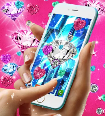 Diamond live wallpaper android App screenshot 0