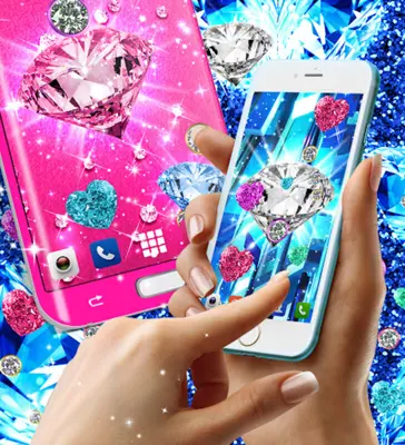 Diamond live wallpaper android App screenshot 2